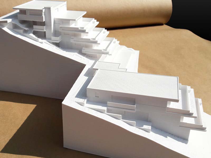 3D Printing - Terrace building in Auenstein - Switzerland