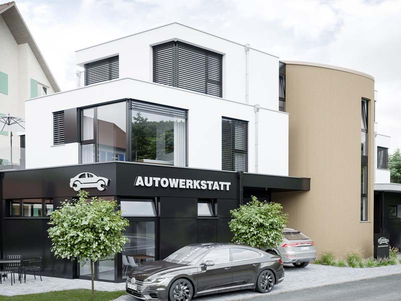 Auto repair shop in Zuzgen - Switzerland